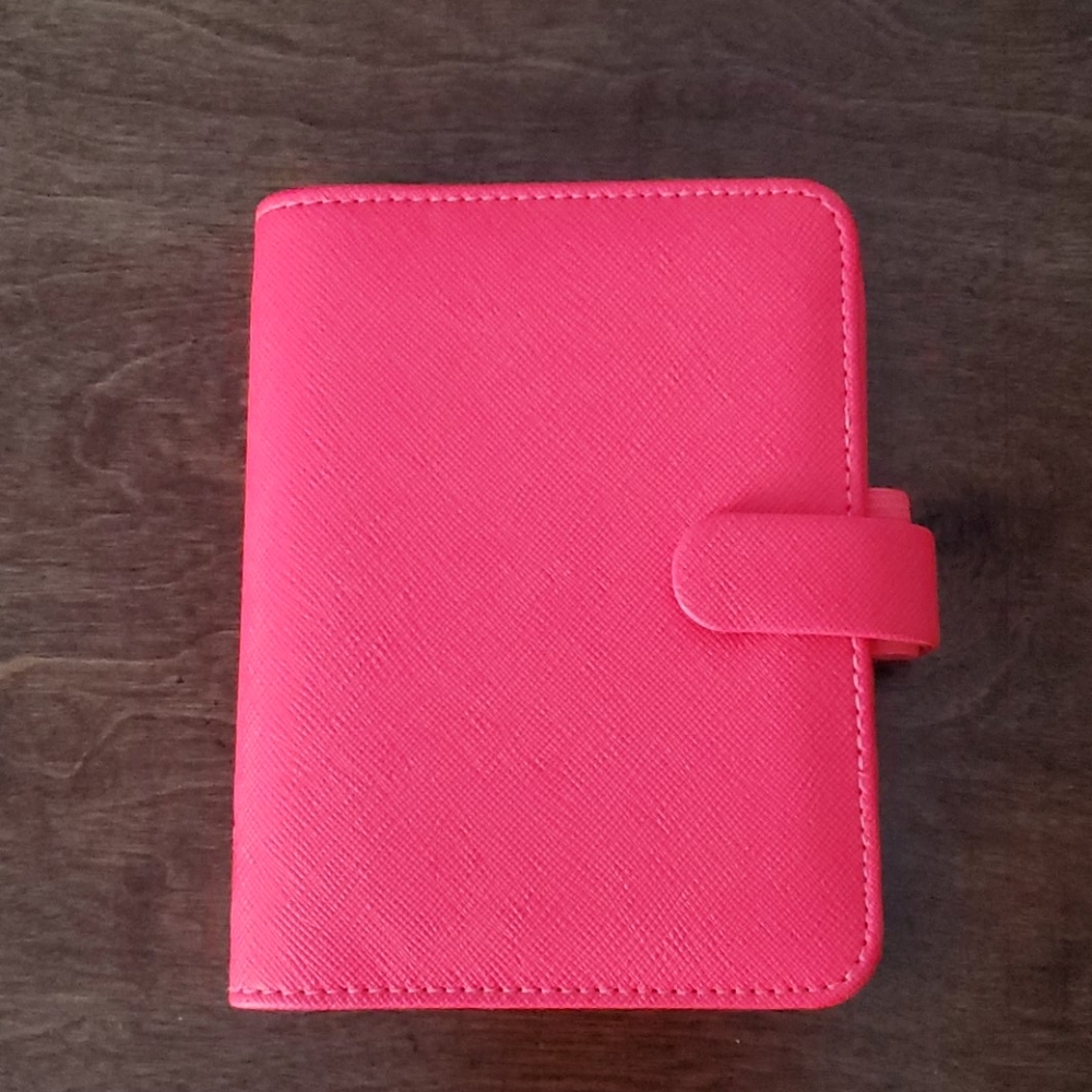 FiloFax Saffiano Pocket Organizer